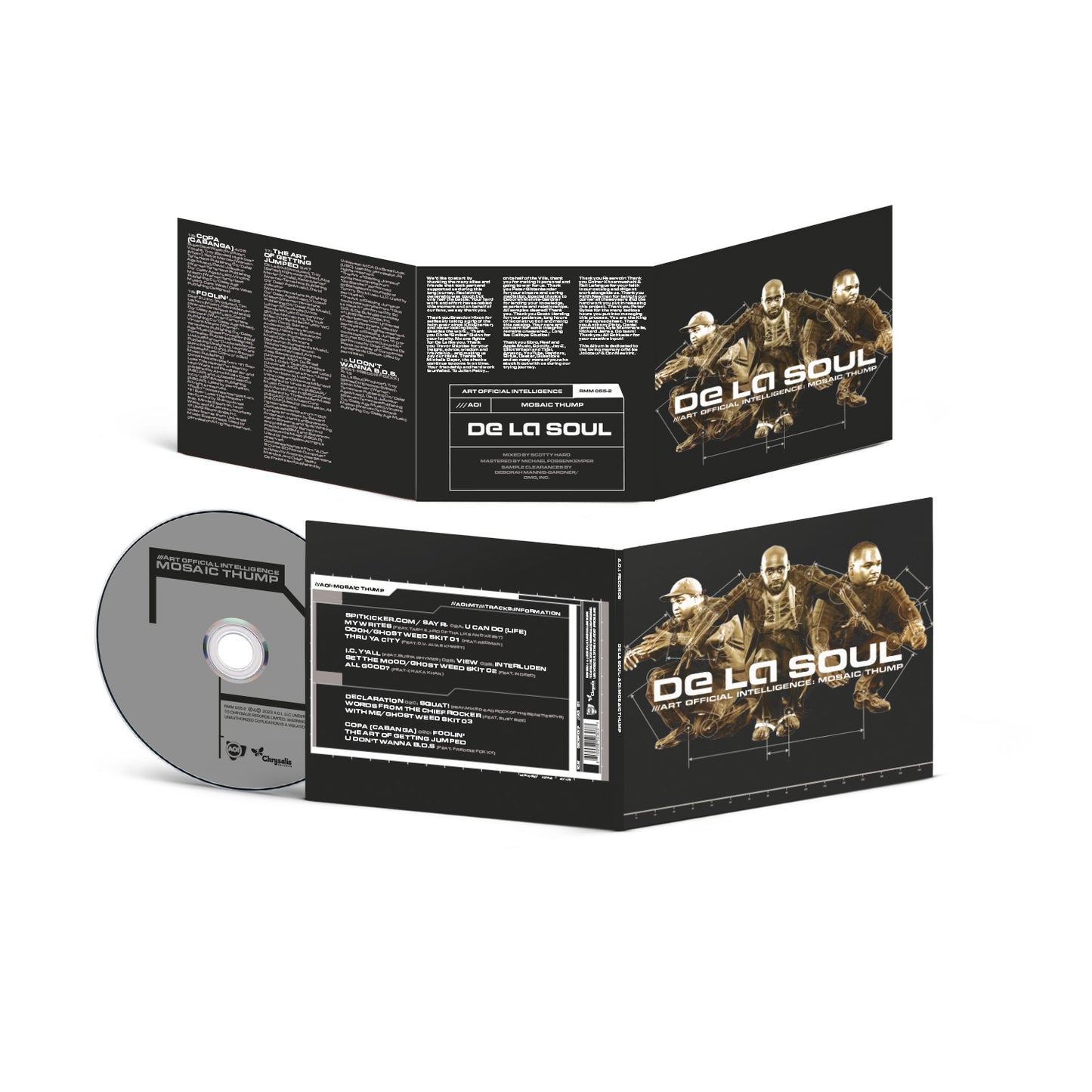 De La Soul: Art Official Intelligence: Mosaic Thump CD