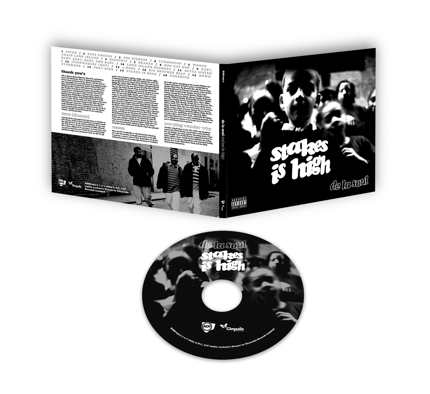 De La Soul: Stakes is High CD