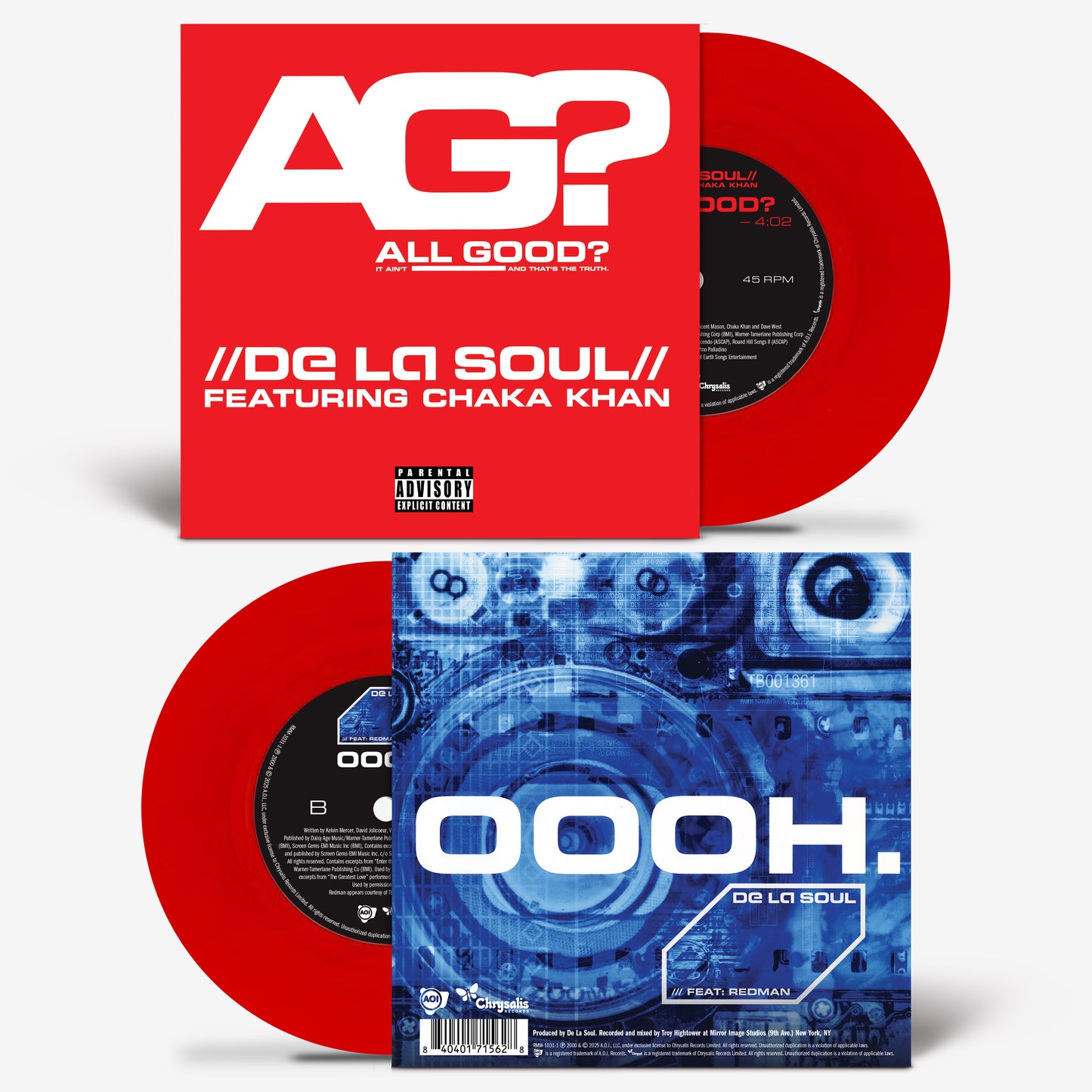 De La Soul: All Good?/Oooh. 7" Vinyl