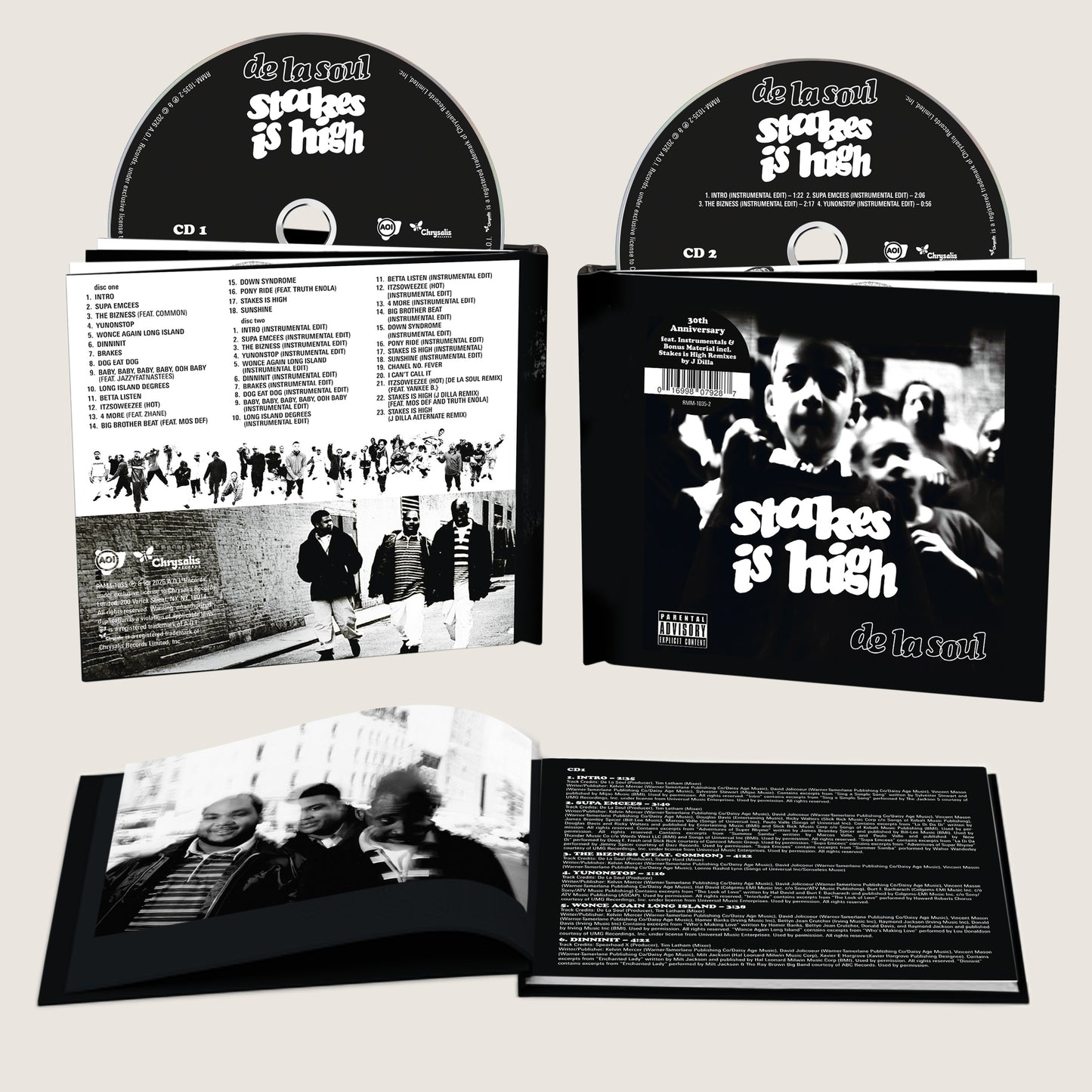 De La Soul: Stakes Is High (30th Anniversary) CD
