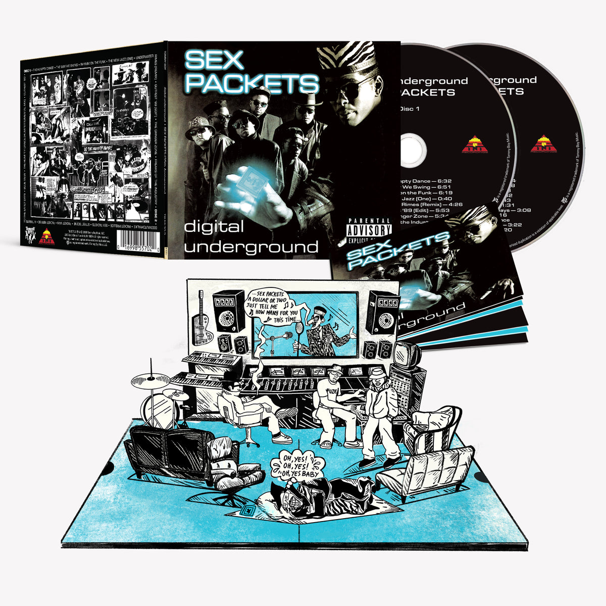 Digital Underground: Sex Packets (35th Anniversary) - Pop-Up Version 2xCD