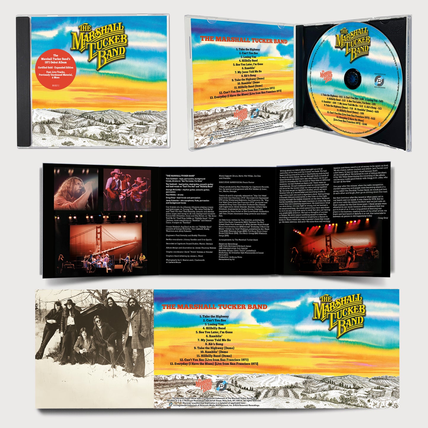 Marshall Tucker Band: The Marshall Tucker Band (Expanded Edition) CD
