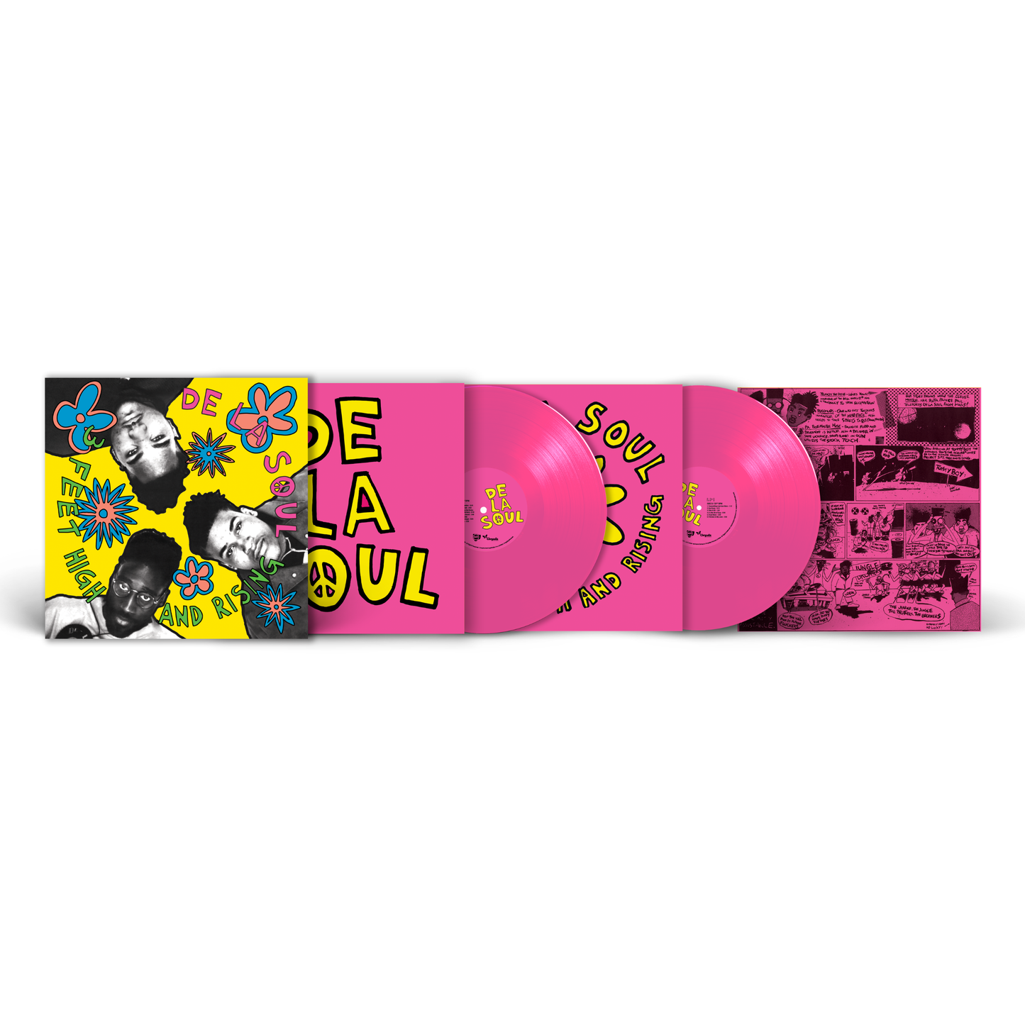 De La Soul: 3 Feet High and Rising Vinyl (Magenta)