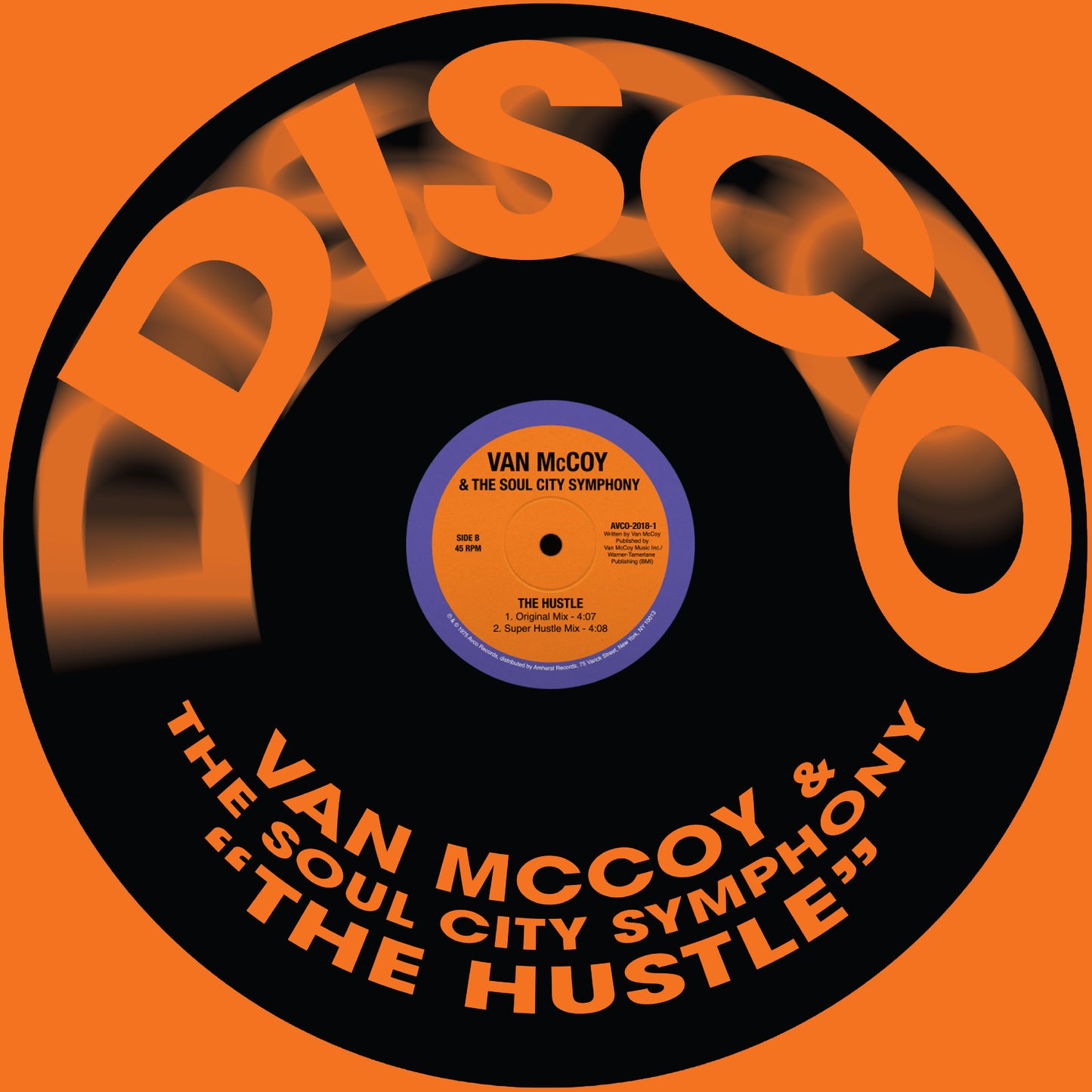 Van McCoy: The Hustle (Remixes) 12" Vinyl